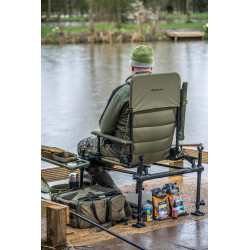 Pack chaise Korum et accessoires, pêche feeder et anglaise à 1 canne -  Integral Pêche