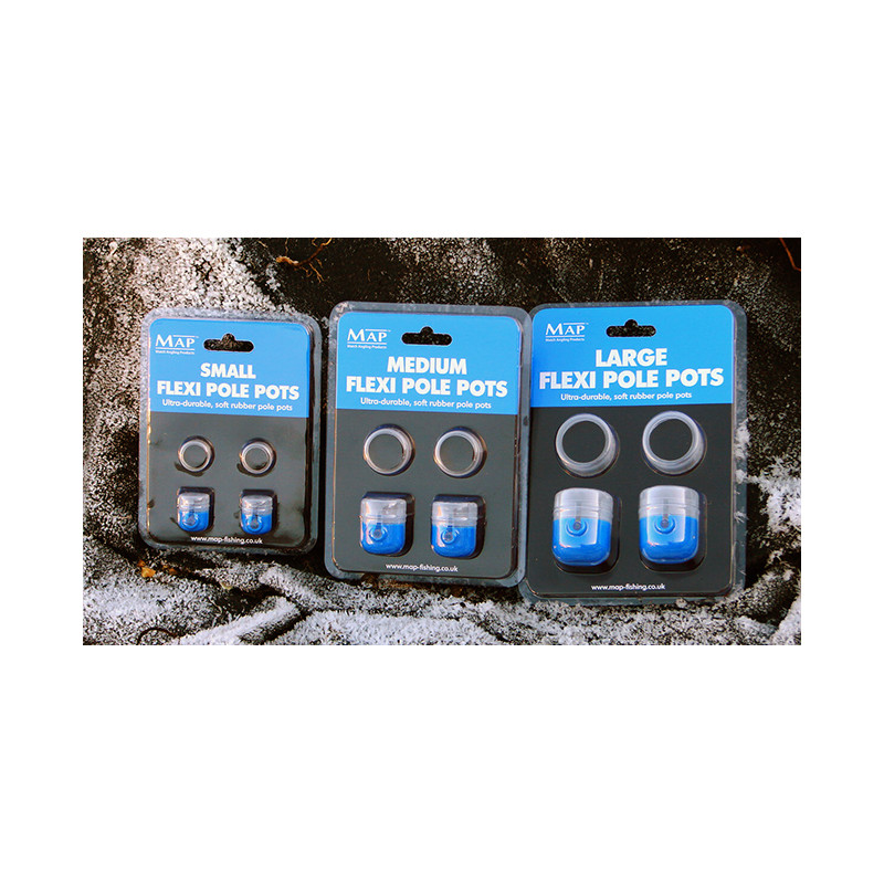 SENSAS Coupelles Amorçage PM + GM – Lot De 2 Godets Fixation Scion Creux, Pour Boulettes, Asticots & Amorces – Accessoire Pêche à La Carpe & Coup