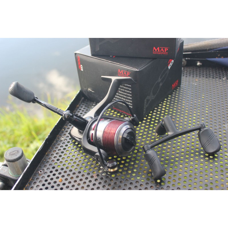 2 Moulinets Carptek ACS 3000FD – Pêche Au Coup/compétition – 8+1 Roulements – Capacité 4lb/100yds