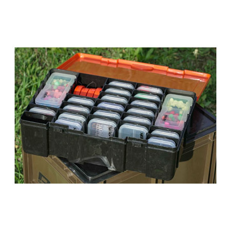 Guru Tackle Scatola Porta Leader Stealth: Astuccio Doppio Lato Con Pioli Per Ami Prelegati