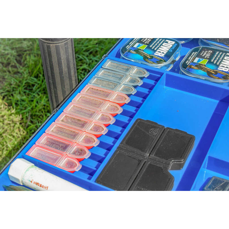 Preston Cassetto Frontale Profondo Absolute Mag Lok – Porta Esca E Accessori Per Scatola Pesca - 4
