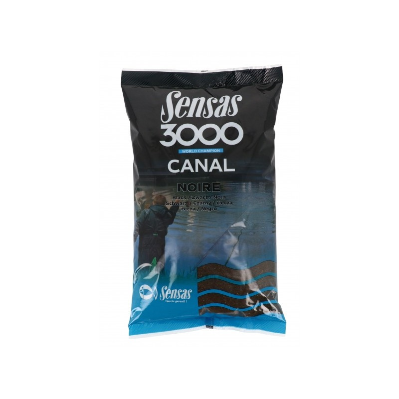 Amorce Sensas 3000 Gros Gardons - 1 Kg - Brun Foncé - Appât Pour Pêche Au Coup