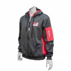 VESTE ZIP A CAPUCHE FELPA...