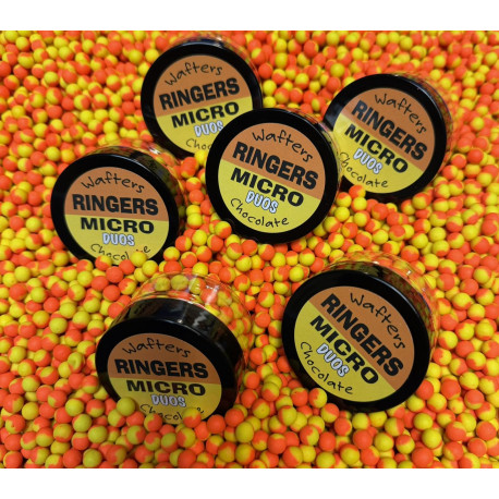 MINI BOUILLETTE 6MM WAFTER DUO CHOCOLATE RINGER BAITS
