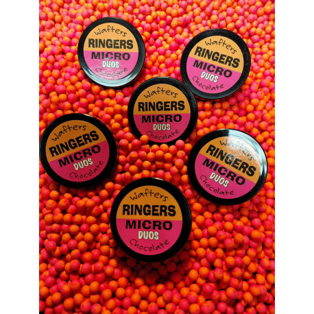 MINI BOUILLETTE 6MM WAFTER DUO CHOCOLATE RINGER BAITS