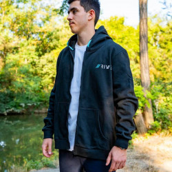 SWEAT ZIP UP A CAPUCHE...