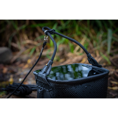 GURU FUSION H2O DROP BUCKET SECCHIO PIEGHEVOLE CON CORDA PESCA CARPFISHING