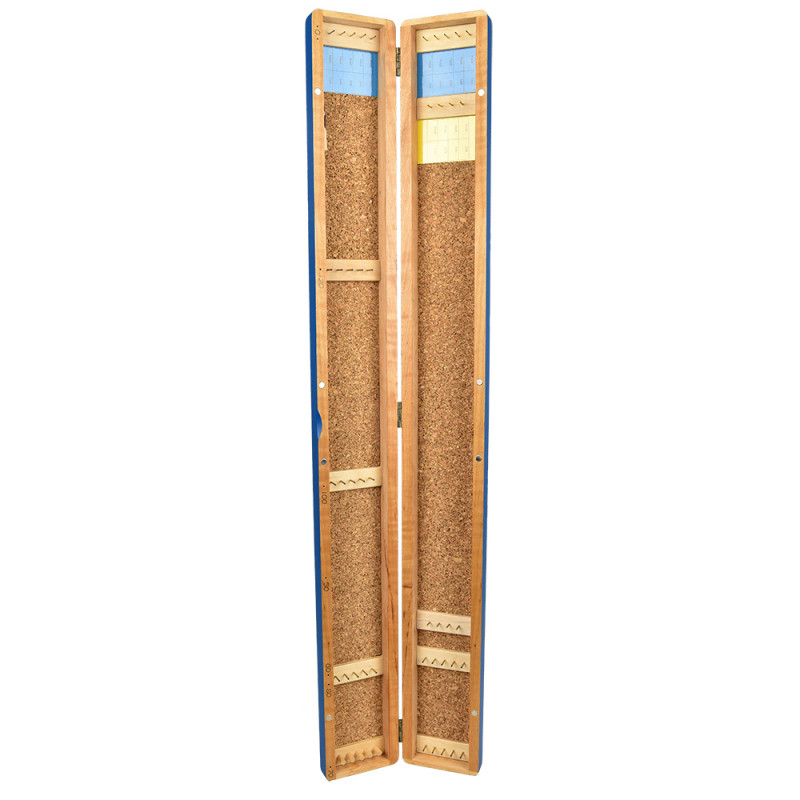 Garbolino Boite A Bas De Ligne Bois Gold - FormatL - 40 Emplacements - 15cm - 22x19x4,5cm - Capacite 600 Bas De Lignes Montes - Gomah0900-L